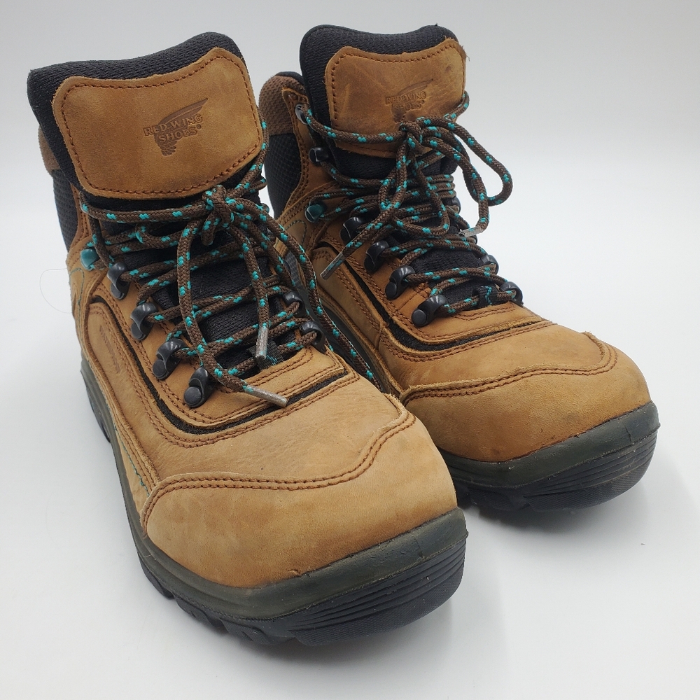 Red Wing Tradeswoman Women's 6-inch Waterproof Safety Toe Boot SIZE 7